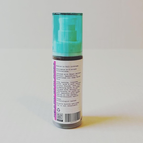 ⭐️5 For 25⭐️ Uoma by Sharon C IRL Skin Perfecting Foundation Black Pearl T2 - Picture 3 of 9